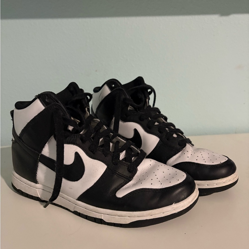 Nike High Top Panda Dunks
